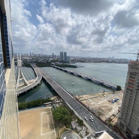 Flat Beach Class Excelsior - Em Frente Ao Shopping Riomar เฮซิเฟ ภายนอก รูปภาพ