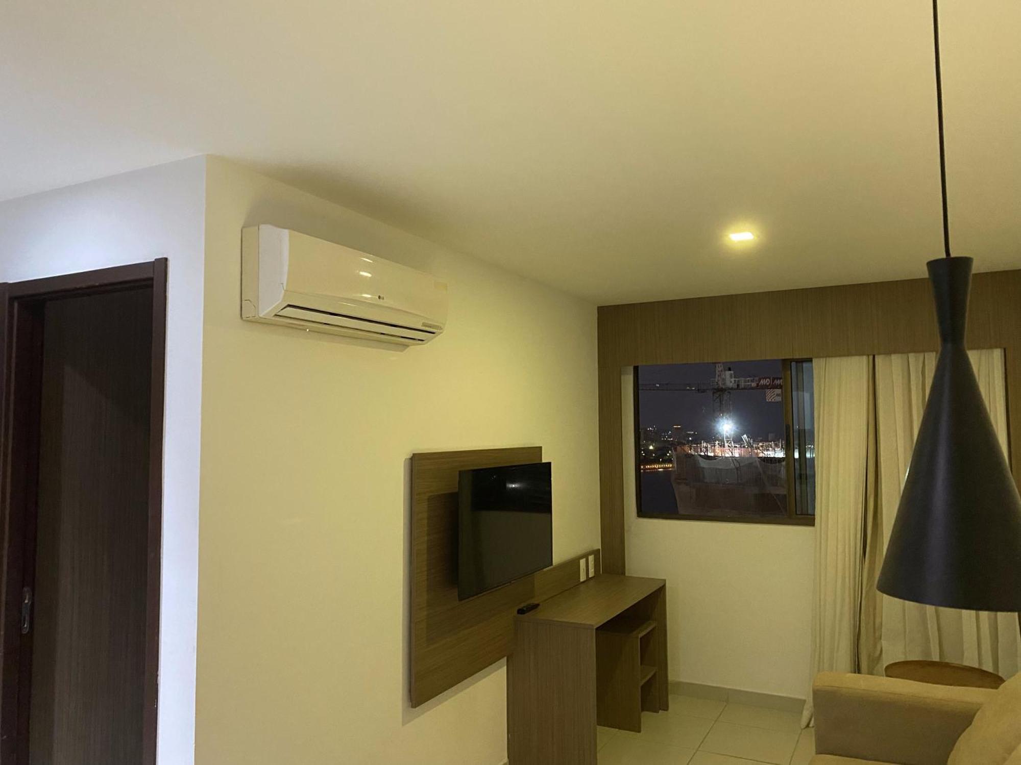 Flat Beach Class Excelsior - Em Frente Ao Shopping Riomar เฮซิเฟ ภายนอก รูปภาพ