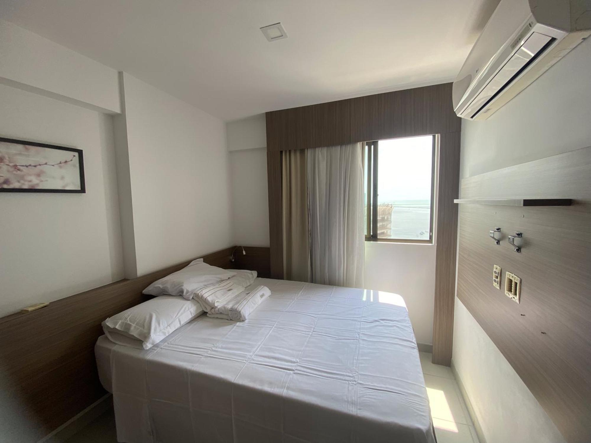 Flat Beach Class Excelsior - Em Frente Ao Shopping Riomar เฮซิเฟ ภายนอก รูปภาพ