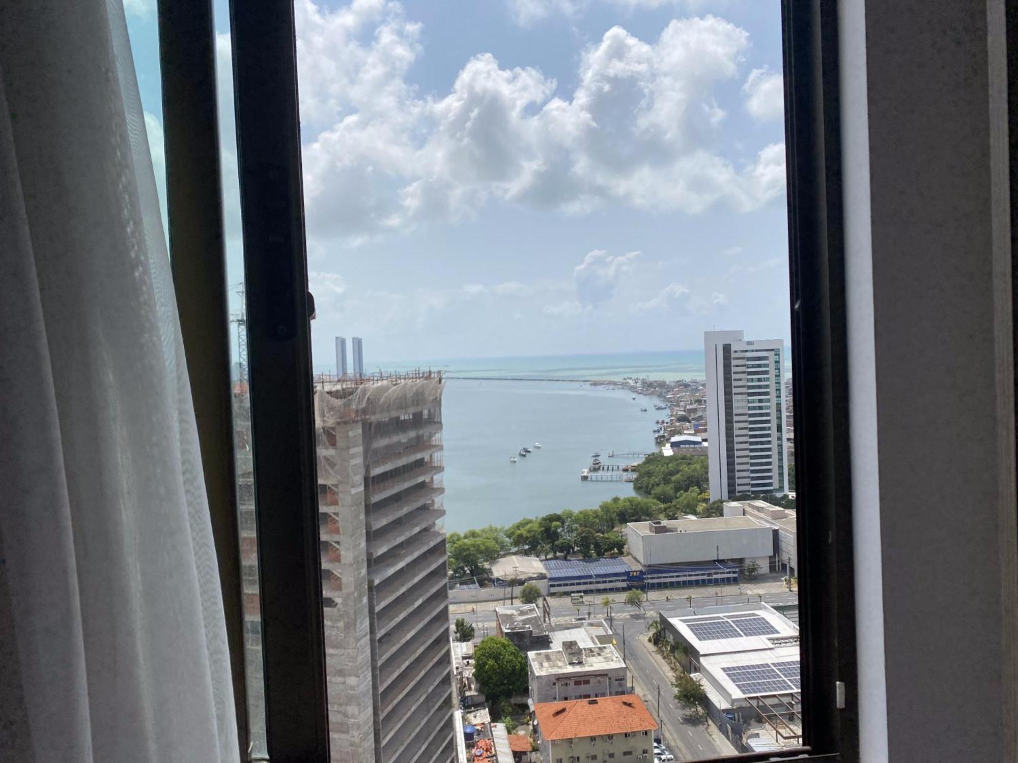 Flat Beach Class Excelsior - Em Frente Ao Shopping Riomar เฮซิเฟ ภายนอก รูปภาพ