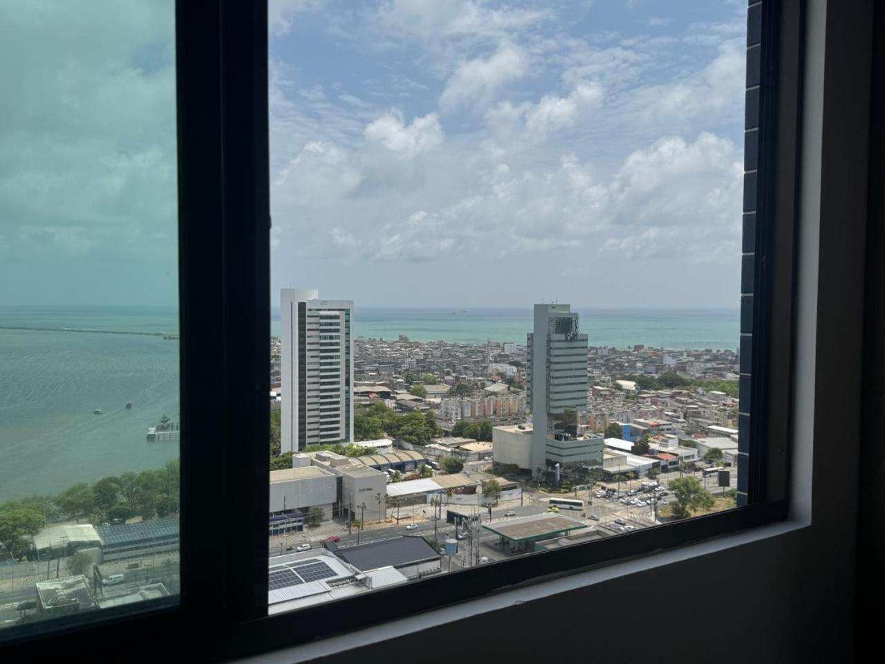 Flat Beach Class Excelsior - Em Frente Ao Shopping Riomar เฮซิเฟ ภายนอก รูปภาพ